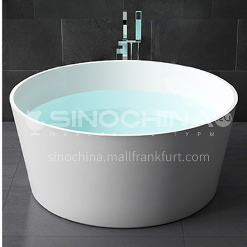 Artificial stone   oval shape  freestanding   artificial stone   bathtub 